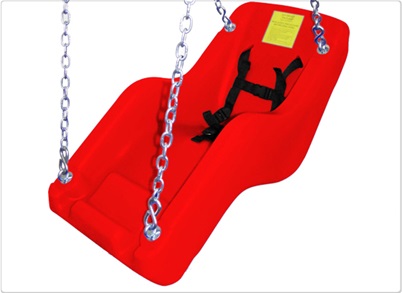 Two Bay ADA Compliant Wheelchair Swing Set with Swings Picture